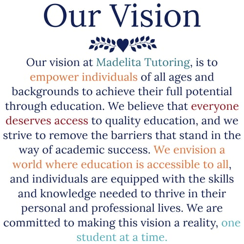 MadelitaTutoring_Vision_statement